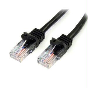 Startech 10ft Black Cat5e Snagless Patch Cable