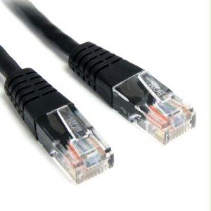 Startech 1ft Black Molded Cat5e Utp Patch Cable