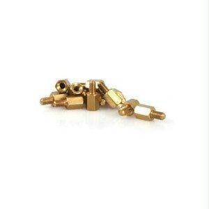 Startech 6-32 Brass Motherboard Standoffs - 15 Pk