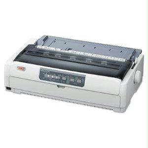 Okidata Ml691 - Monochrome - Dot-matrix - 24-pin Printerhead - Impact Printer - 480 Cps