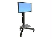 Ergotron Neo-flex Mobile Mediacenter Ld.flat Panel Mobile Cart.features: Portrai