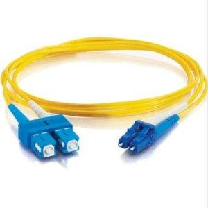 Legrand 2m Lc-sc 9/125 Os2 Duplex Single-mode Fiber Optic Cable (taa Compliant) - Yellow