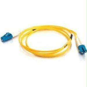 Legrand C2g 2m Lc-lc 9/125 Os1 Duplex Singlemode Fiber Optic Cable (taa Compliant) - Yel