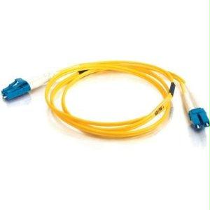 Legrand C2g 3m Lc-lc 9/125 Os1 Duplex Singlemode Fiber Optic Cable (taa Compliant) - Yel