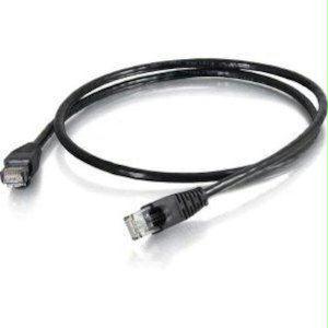 C2g 1ft Cat5e Snagless Unshielded (utp) Network Patch Cable (taa Compliant) - Bl