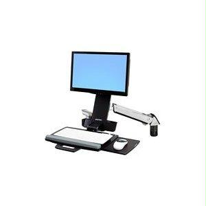 Ergotron Styleview Sit-stand Combo Arm.holds A Monitor,bar-code Scanner,keyboard