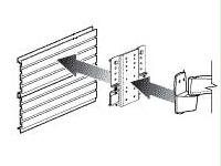 Ergotron Slatwall Bracket.attach Lx,mx,200 And 100 Series Mounting Solutions To