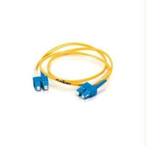 Axiom Lc/lc Singlemode Duplex Os2 9/125 Fiber Optic Cable 30m