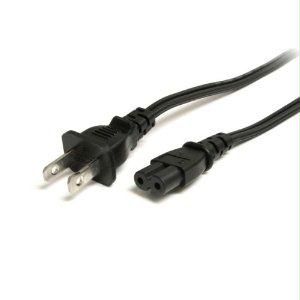 Startech 10 Ft Standard Laptop Power Cord - Nema 1-15p To C7