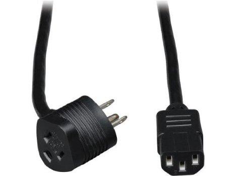 Tripp Lite 6ft Power Cord Piggyback Cable 5-15p/r To C13 13a 16awg