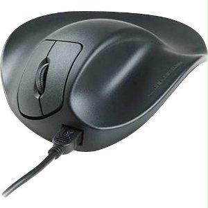 Prestige International, Inc. Handshoemouse Mouse - Bluetrack - Cable - Black - Retail - Usb - 1500 Dpi - Scro