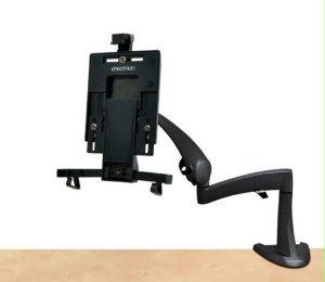 Ergotron Neo-flex Desk Mount Tablet Arm.the Arm Can Extend The Tablet Out Up To