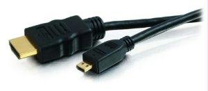 C2g 2m High Speed Hdmi® To Micro Hdmi Cable With Ethernet -4k 60hz (6.6ft)