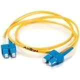 Axiom Lc/sc Singlemode Duplex Os2 9/125 Fiber Optic Cable 30m