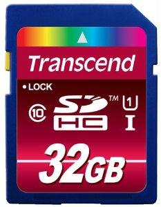 Transcend Information 32gb Sdhc Class10 Uhs-i Card