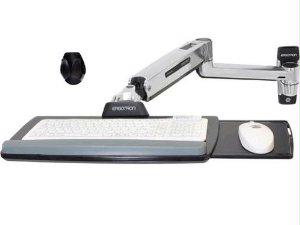 Ergotron Lx Sit-stand Wall Mount Keyboard Arm.ergonomically Position A Keyboard