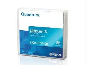 Quantum Data Cartridge, Lto Ultrium 6, For Lto-6 Tape Drives, Native Capacity 2.