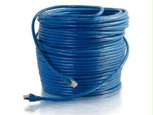 C2g 200ft Cat6 Snagless Solid Shielded Ethernet Network Patch Cable - Blue