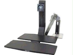 Ergotron Workfit-a,single Ld With Worksurface+.ideal For Corner Workstations Or