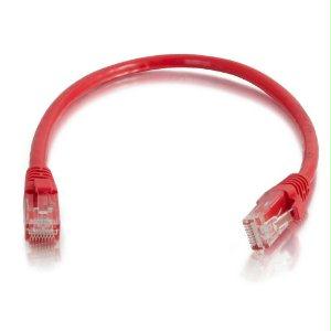 C2g 6ft Cat6 Snagless Unshielded (utp) Ethernet Network Patch Cable - Red