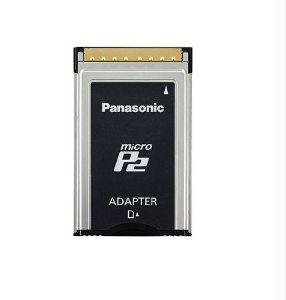 Panasonic Solutions Company Microp2 Adapter Allows For Usage Of Microp2 Cards In Compatible P2 Camcorder And