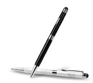 Adesso 2-in-1 Black & White Stylus Pen For Navigating All Tablets , Smart Phones