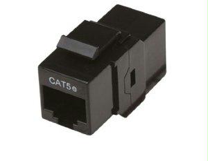 Intellinet Cat5e Black Keystone Jack Coupler