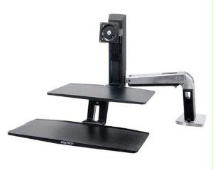 Ergotron Workfit-a With Suspended Keyboard,single Hd.ideal For Corner Workstatio