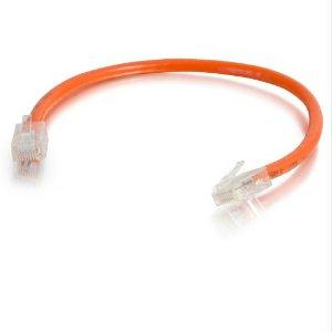 C2g 1ft Cat6 Non-booted Unshielded (utp) Ethernet Network Patch Cable - Orange