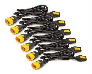 Apc By Schneider Electric Power Cord Kit (6 Ea), Locking, C13 To C14, 1.2m, North America