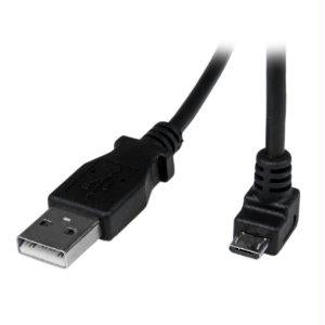 Startech 2m Usb To Down Angle Micro Usb Cable