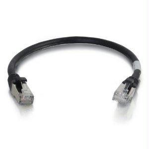 C2g 8ft Cat6a Snagless Shielded (stp) Network Patch Cable - Black