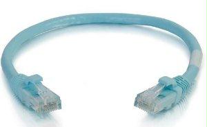 C2g 2ft Cat6a Snagless Unshielded (utp) Network Patch Ethernet Cable - Aqua - 2