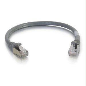 C2g 2ft Cat6 Snagless Shielded (stp) Network Patch Cable - Gray