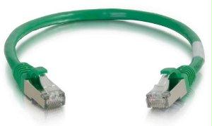 C2g 3ft Cat6 Snagless Shielded (stp) Network Patch Cable - Green