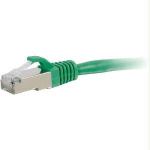 C2g 6ft Cat6 Snagless Shielded (stp) Ethernet Network Patch Cable - Green