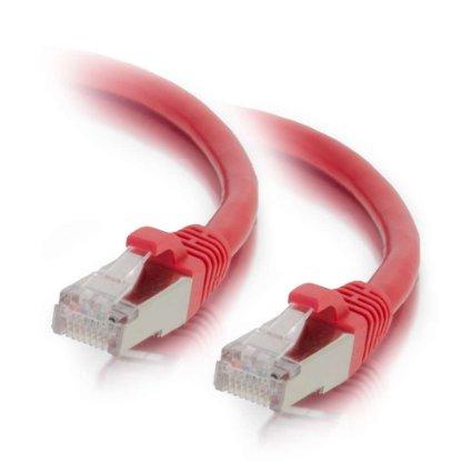 C2g 20ft Cat6 Snagless Shielded (stp) Network Patch Cable - Red