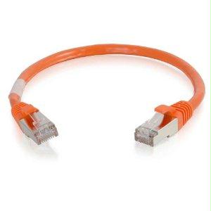 C2g 1ft Cat6 Snagless Shielded (stp) Network Patch Cable - Orange