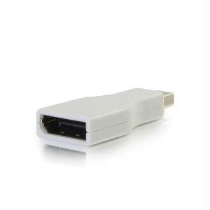 C2g Mini Displayport™ Male To Displayport™ Female Adapter - White