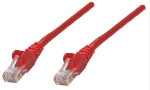 Intellinet 3 Ft Red Cat5e Snagless Patch Cable