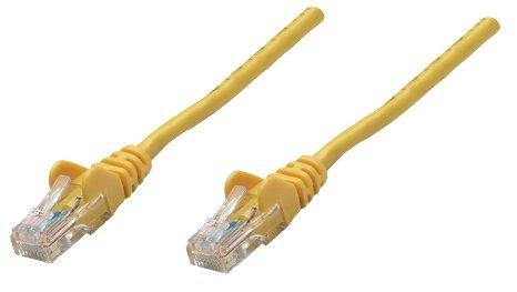 Intellinet 3 Ft Yellow Cat5e Snagless Patch Cable