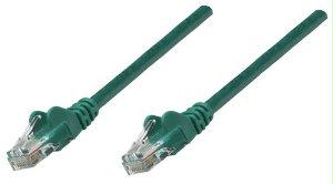 Intellinet 3 Ft Green Cat5e Snagless Patch Cable