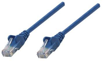 Intellinet 5 Ft Blue Cat5e Snagless Patch Cable