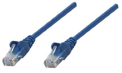 Intellinet 7 Ft Blue Cat5e Snagless Patch Cable