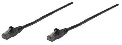 Intellinet 7 Ft Black Cat6 Snagless Patch Cable