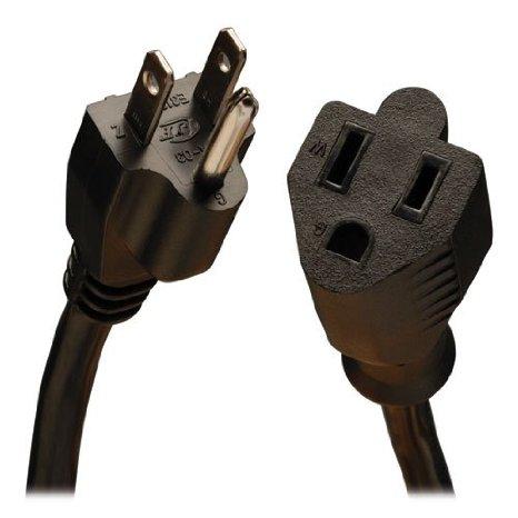 Tripp Lite 10ft Power Cord Extension Cable 5-15p To 5-15r 13a 16awg