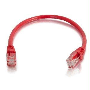 C2g 6in Cat5e Snagless Unshielded (utp) Ethernet Network Patch Cable - Red