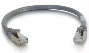 C2g 6in Cat6 Snagless Shielded (stp) Network Patch Cable - Gray