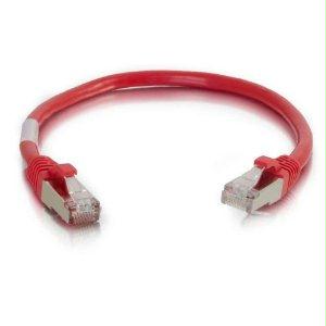 C2g 6in Cat6 Snagless Shielded (stp) Network Patch Cable - Red