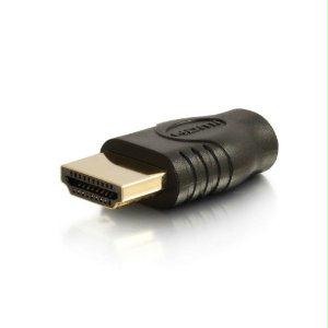 C2g Micro Hdmi Female To Hdmi Male Adapter